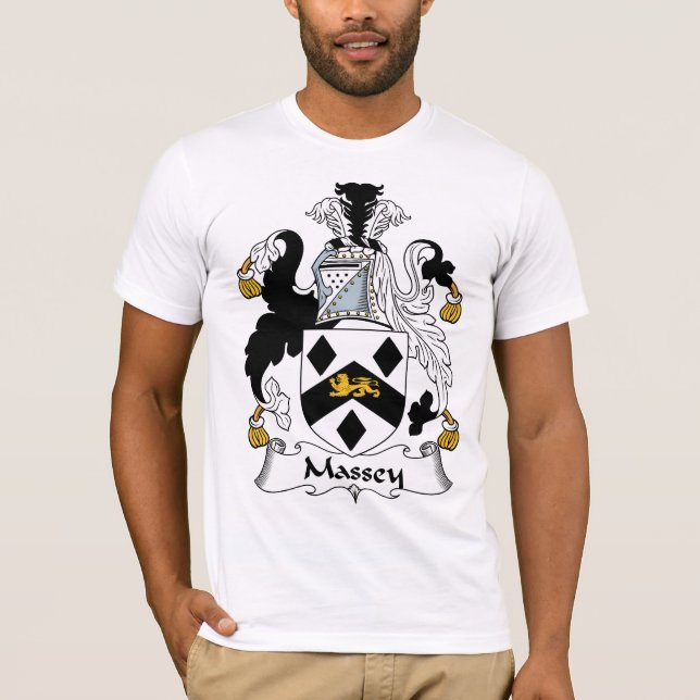 Massey familjvapensköld t-shirt (Framsida)