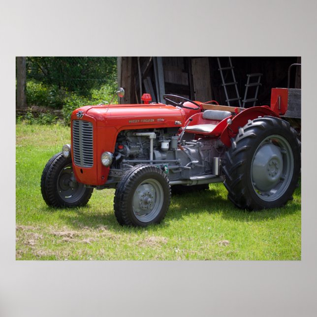 Massey Ferguson 35X Poster (Framsidan)