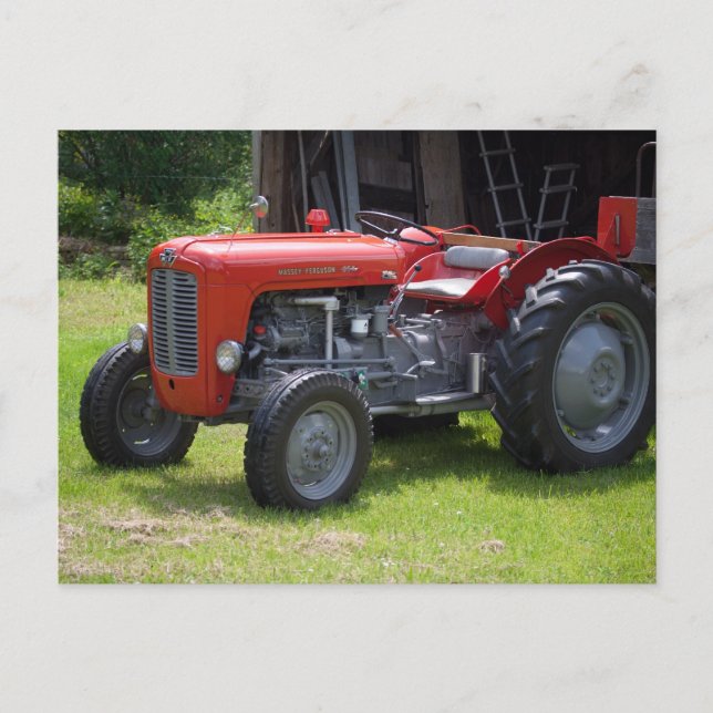 Massey Ferguson 35X Vykort (Framsida)