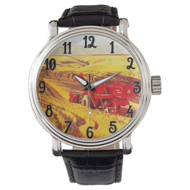Massey Ferguson Hillside Combine Armbandsur (Framsida)