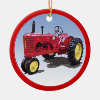 Massey Harris Model 22 Julgransprydnad Keramik