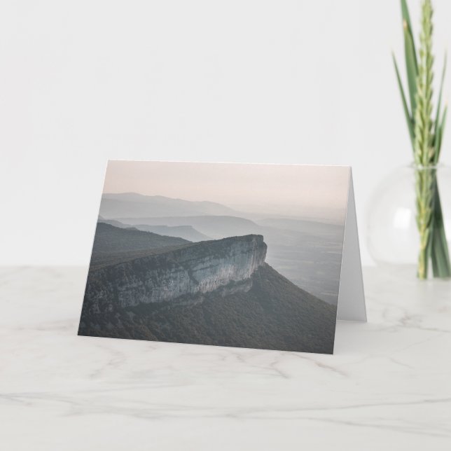 Massif Central Frankrike Kort (Framsida)