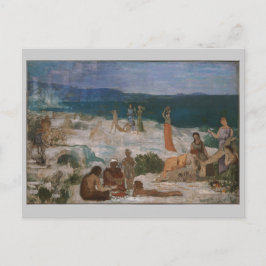 Massilia, grekisk koloni av Puvis de Chavannes Vykort