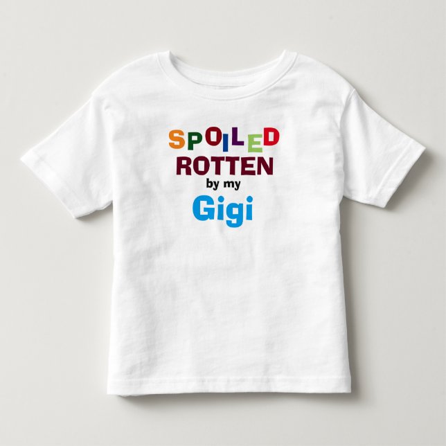 Massillad rock av min gigi Baby Småbarn Shirt T (Framsida)