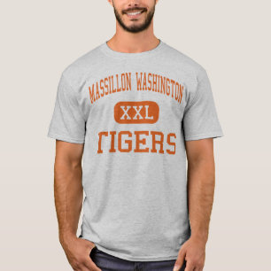 Massillon Washington - tigrar - kick - Massillon T Shirt