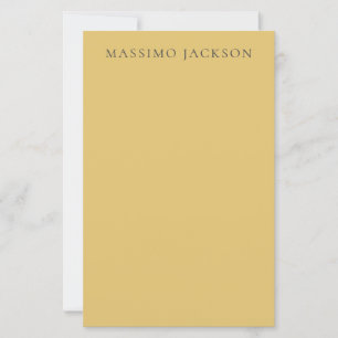 Mässing Gul Minimalistisk Enkel Modern Estetik