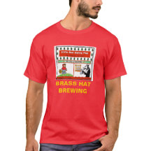 Mässingshatt som bryggar utslagsplatsen #6