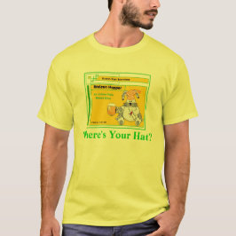 Mässingshatt som bryggar utslagsplatsen #6 tee shirt