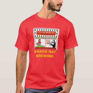 Mässingshatt som bryggar utslagsplatsen #6 tee shirt