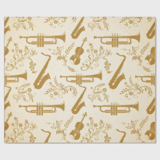 Mässingsinstrument Presentpapper