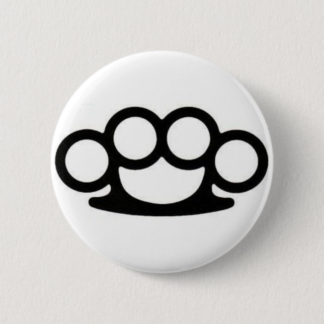 Mässingsknogen klämmer fast knapp (Framsida)