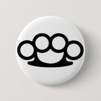 Mässingsknogen klämmer fast knapp