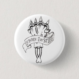 Mässingsknogen knäppas knapp