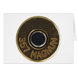 Mässingssnäckacasing för 357 Magnum Hälsningskort