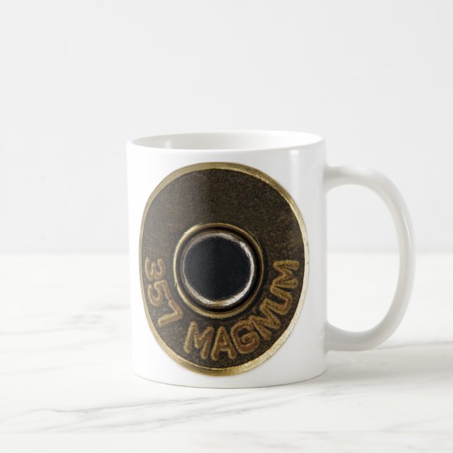 Mässingssnäckacasing för 357 Magnum Kaffemugg (Höger)