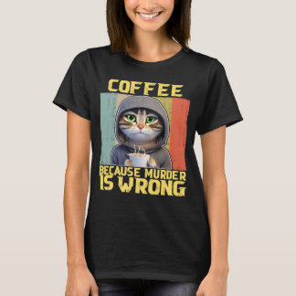 Massiskt kattkaffe eftersom kattunge 2 är fel t shirt