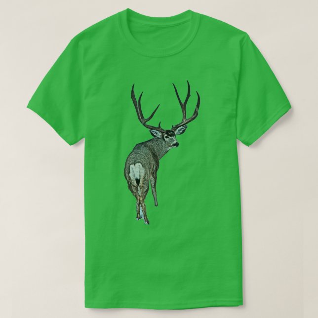 Massiv mule-hjort buck t shirt (Design framsida)