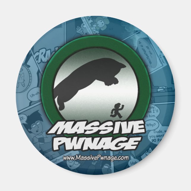 Massiv Pwnage Magnet (Framsidan)