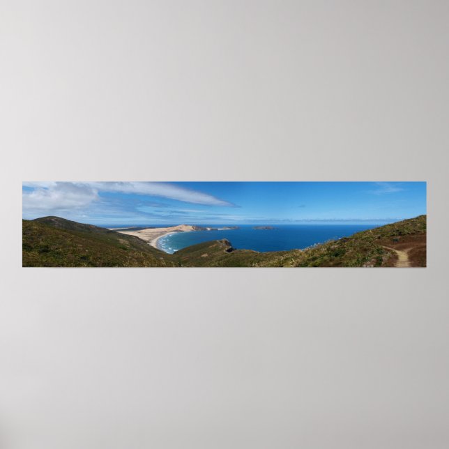Massive Cape Reinga Panorama Poster (Framsidan)