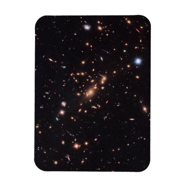 Massive Galaxy Cluster Macs J2129-0741 Magnet (Vertikal)