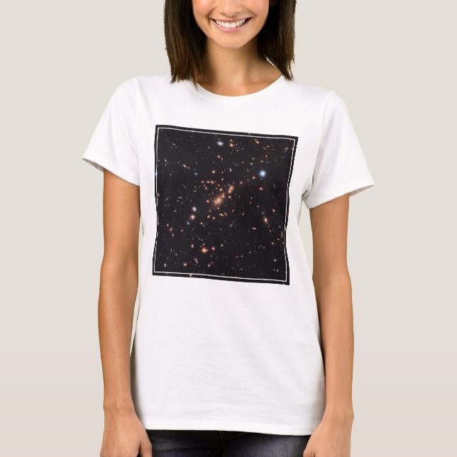 Massive Galaxy Cluster Macs J2129-0741 T Shirt (Framsida)