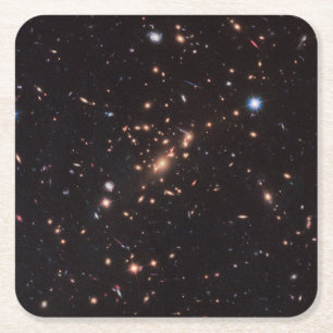 Massive Galaxy Cluster Macs J2129-0741 Underlägg Papper Kvadrat