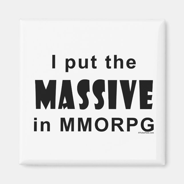Massive MORPG Magnet (Framsidan)