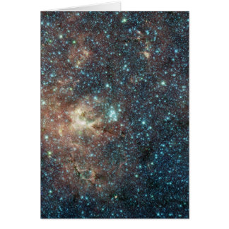 Massive Star Cluster Awash med Red Supergiants Hälsningskort