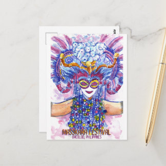 Masskara Festival - DNM Postcards Vykort