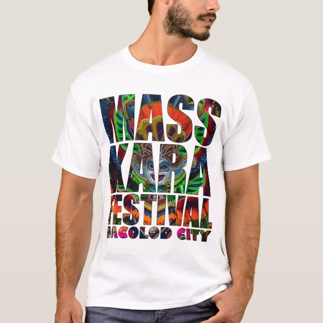 Masskara-festivalen T Shirt (Framsida)