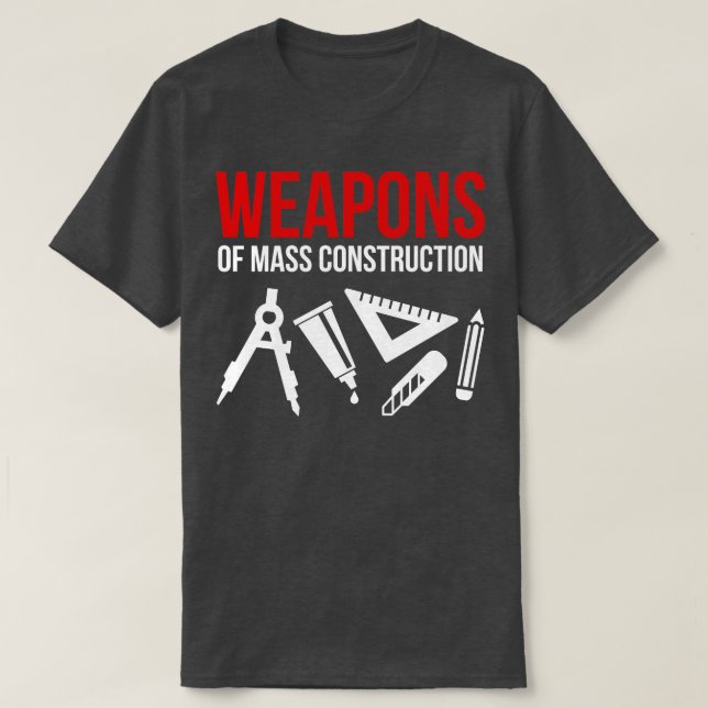 Masskonstruktion vapen 1 t shirt (Design framsida)