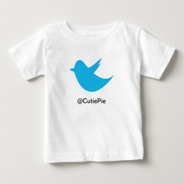 Massmedia för blåttfågelsocial tee shirt (Framsida)