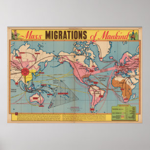 Massmigrering av Mankind Poster