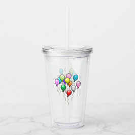 Massor av ballonger take away mugg