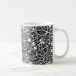 Massor av cyklar - Cyklistens cykeldesignmugg Kaffemugg