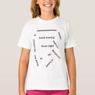 Massor av hälsningar t shirt