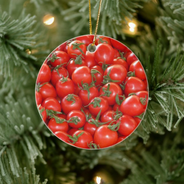 Massor av körsbärstomater Ornament (Träd)