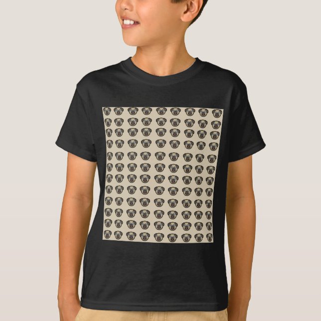 Massor av mopsar tee (Framsida)