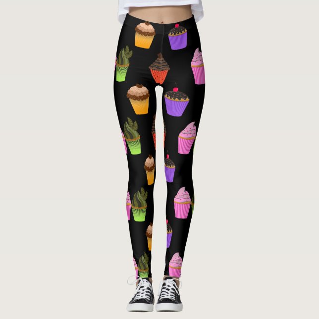 Massor av muffins! Leggings (Framsida)