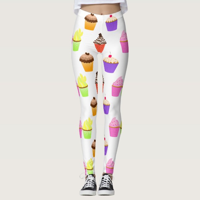 Massor av muffins! Leggings (Framsida)
