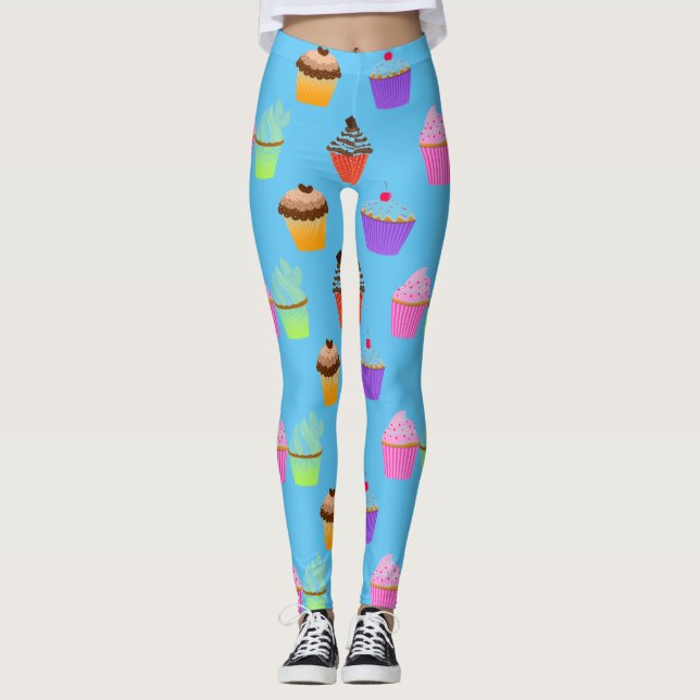 Massor av muffins! Leggings (Framsida)
