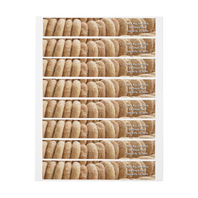 Massor av Snickerdoodles Etikettband (Ark)