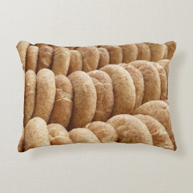 Massor av Snickerdoodles Prydnadskudde (Framsidan)
