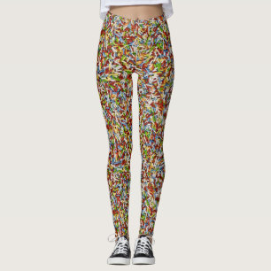 Massor av strössel! Leggings