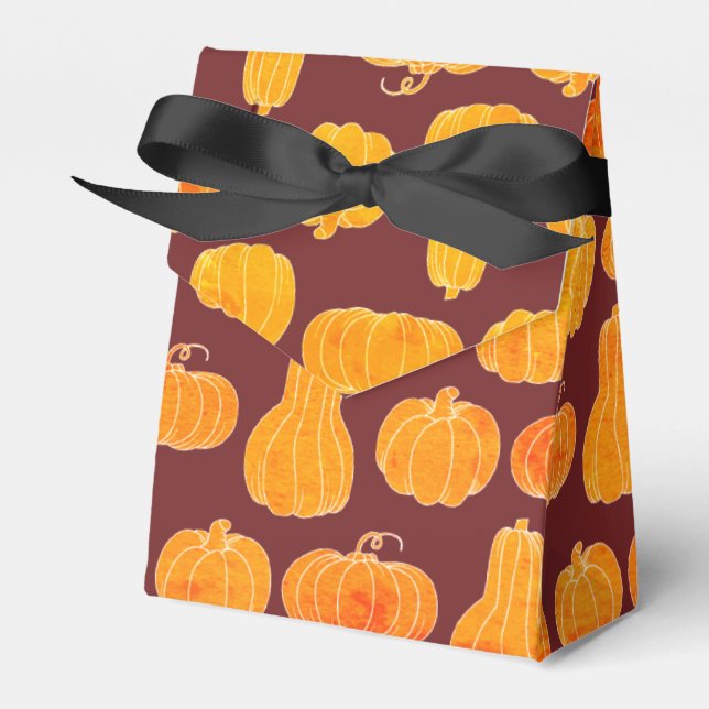 Massor Och Massor Av Pumpa Presentaskar (Framsidan Sidan)