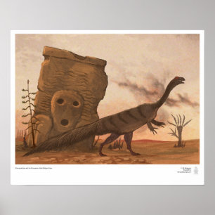 Massospondylus och monumentet av de stupade poster