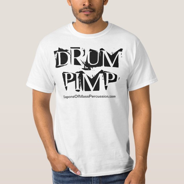 Masspercussionsvapen ~ "Trum-Pimp"  t-shirt (Framsida)