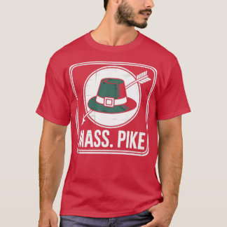 Masspike - Retro 1960 s Massachusetts T Shirt