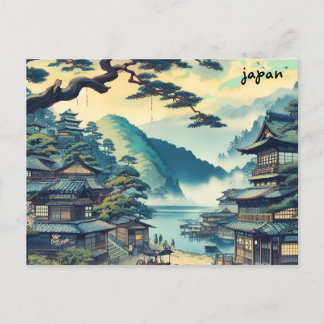 Masspostkort för japanskt vykort