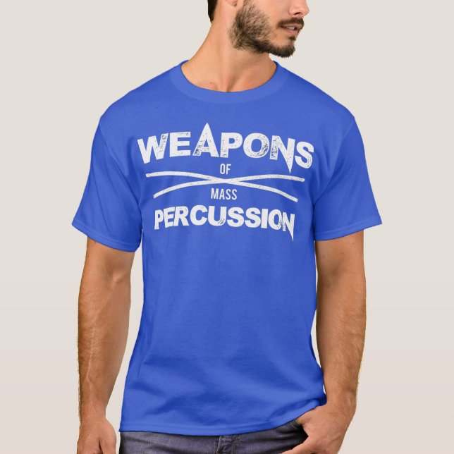 Massvapen i Sten Metall T Shirt (Framsida)